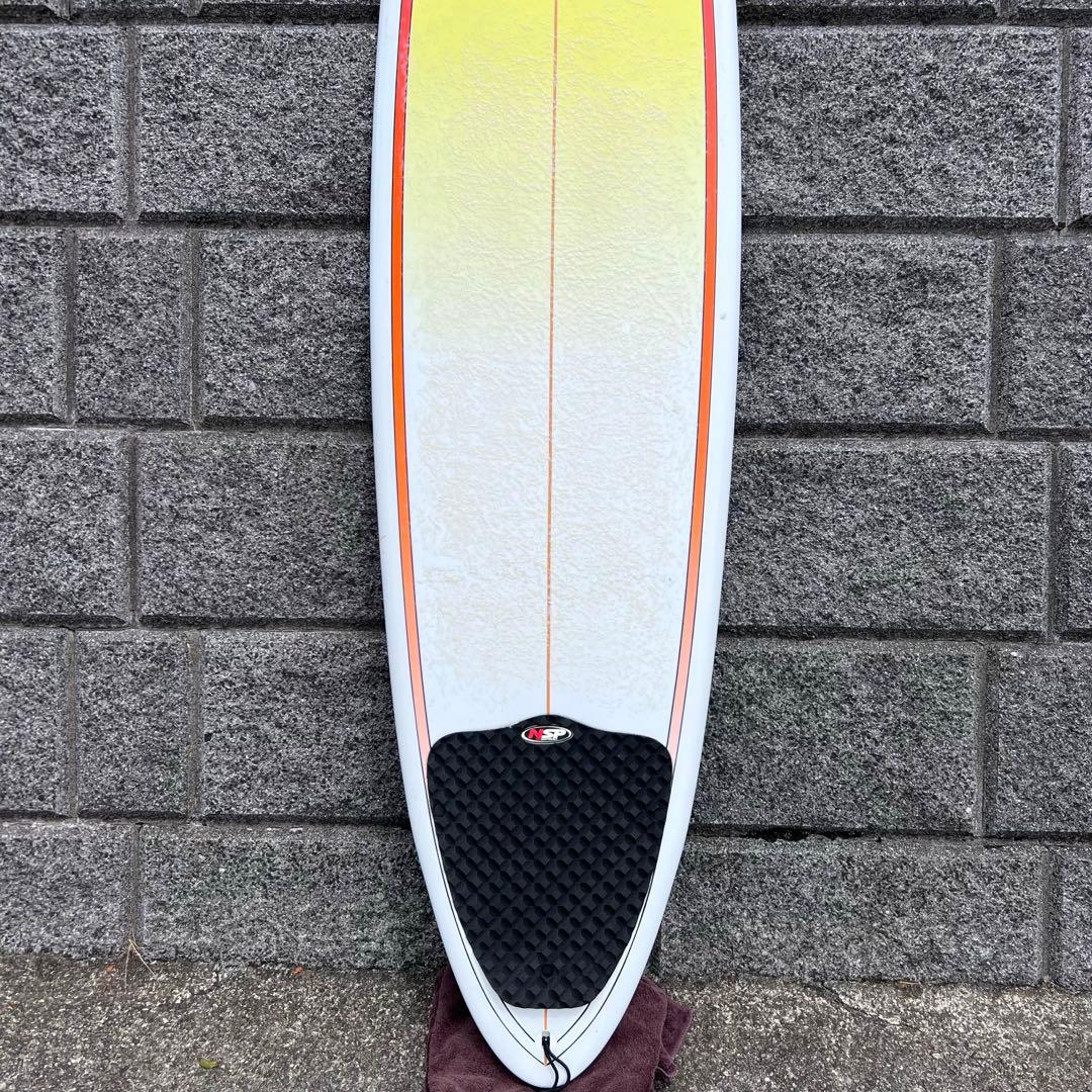美品　NSP ファンボード　7’2ft ミッドレングス　さすぐ使える　良好