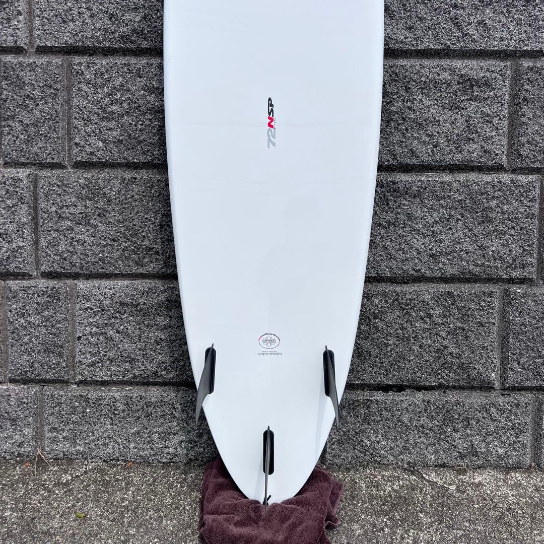 美品　NSP ファンボード　7’2ft ミッドレングス　さすぐ使える　良好