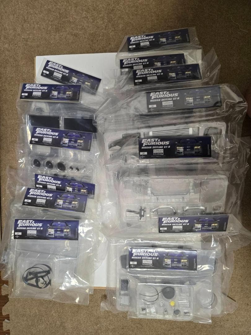 【未組立】DeAgostini ワイルド・スピード日産スカイラインGT-R