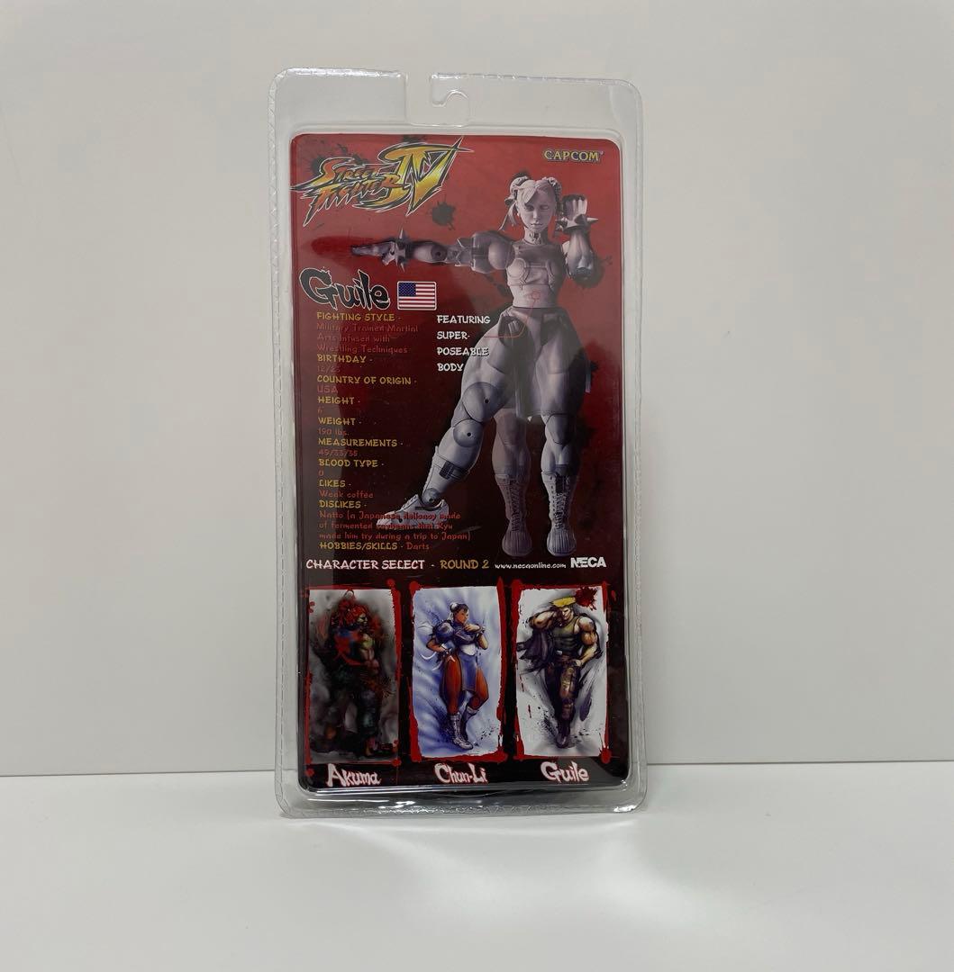 未開封　ストリートファイターIV 7インチアクションフィギュア　ガイル　20周年