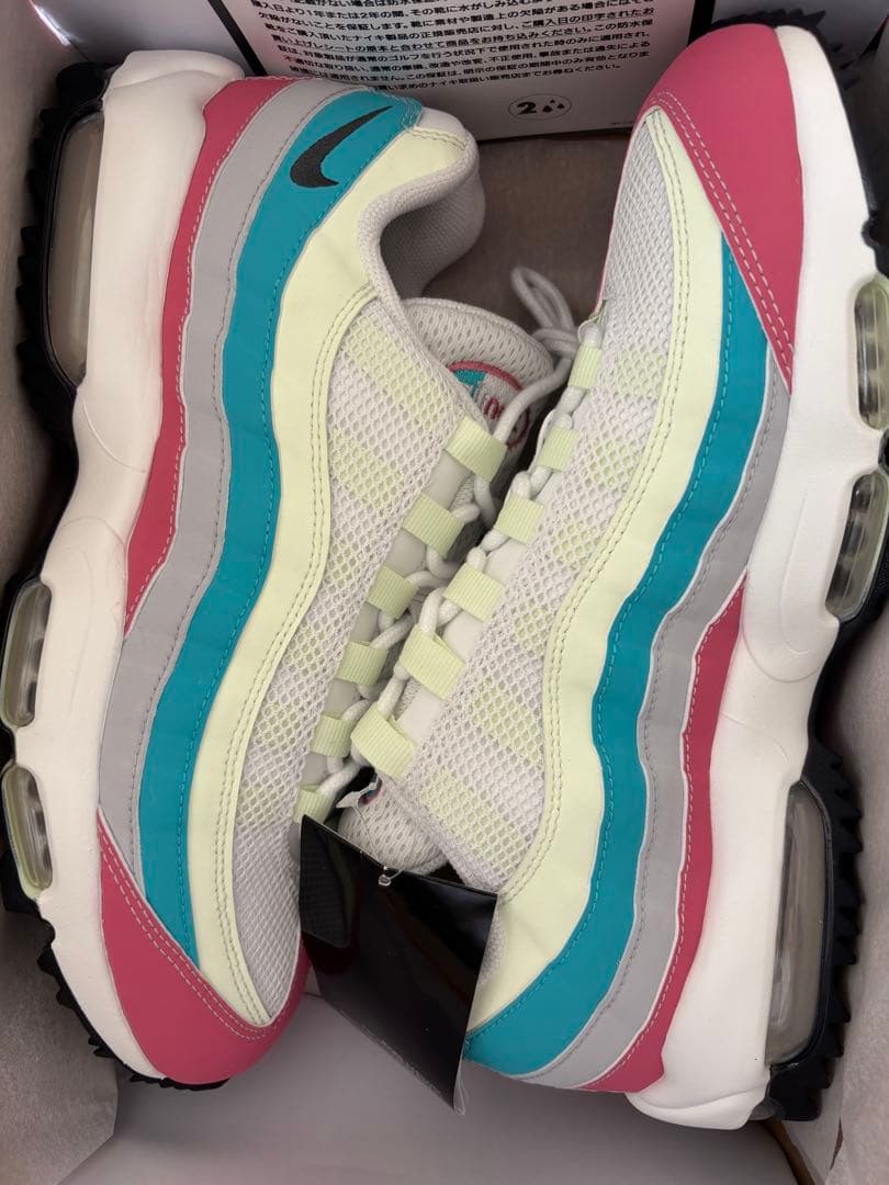 新品未使用　ナイキ　ゴルフシューズ　エアマックス95 27.5cm