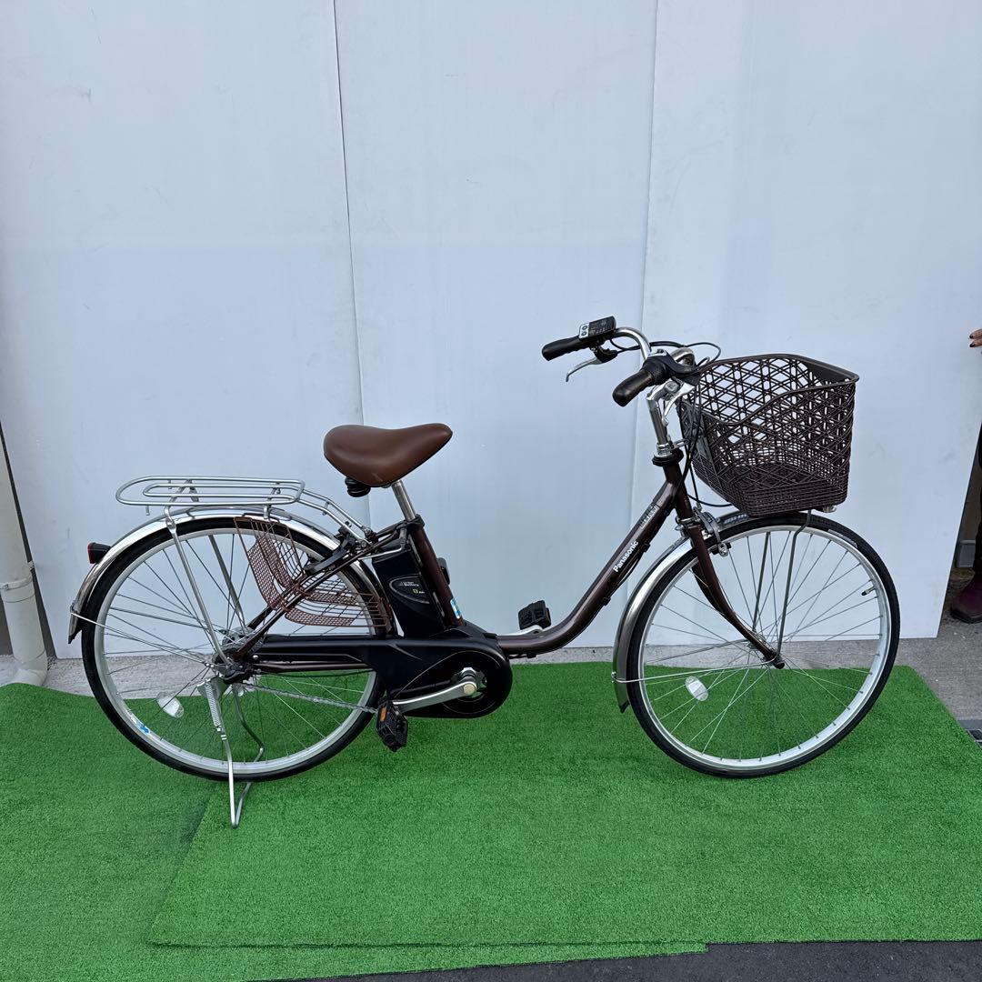 Panasonicパナソニック電動アシスト自転車26インチ ブラウン美品