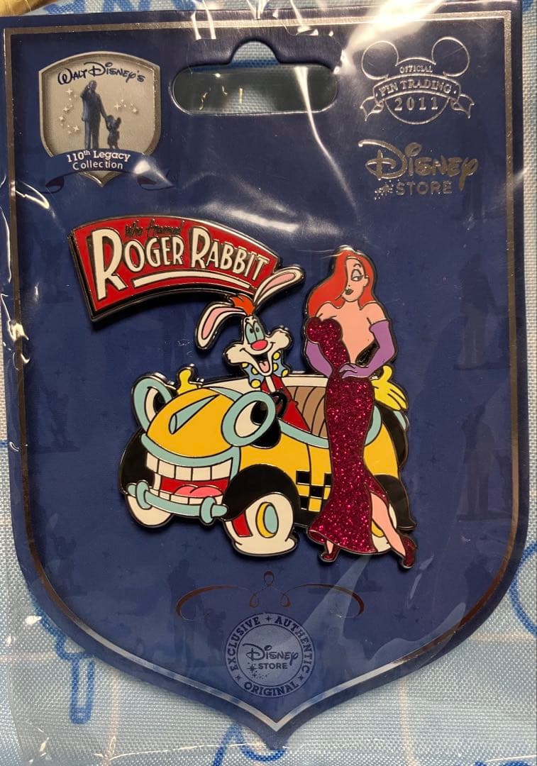 m*e様 DS ウォルト110周年レガシーピン ロジャーラビット　ジェシカピン