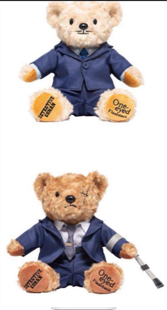 名探偵コナン 隻眼の残像　テディベア諸伏高明　大和敢助ver.セット