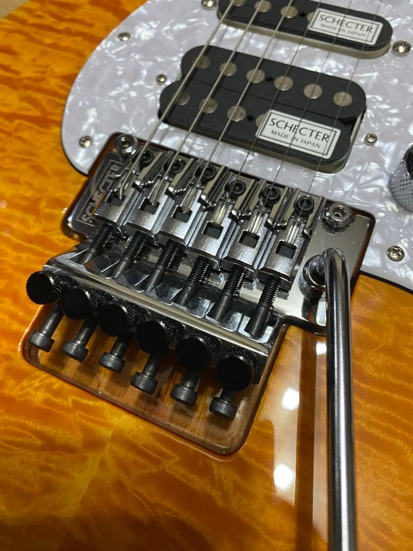 SCHECTER SD-2-24-AL/M AMB 美品