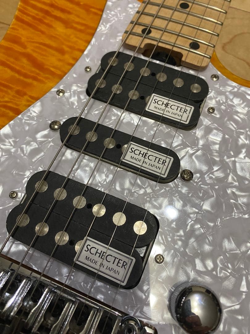 SCHECTER SD-2-24-AL/M AMB 美品