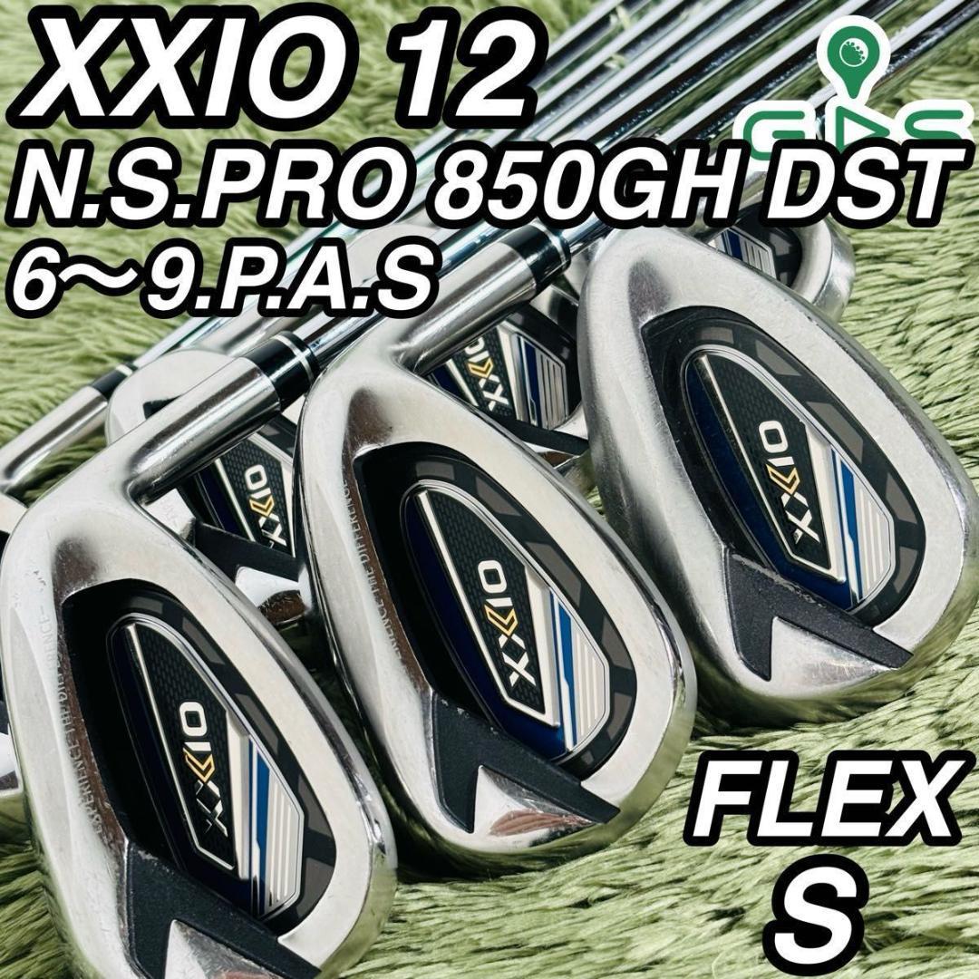 ゼクシオ 12代目 スチールシャフト アイアン7本セット メンズゴルフ 初心者