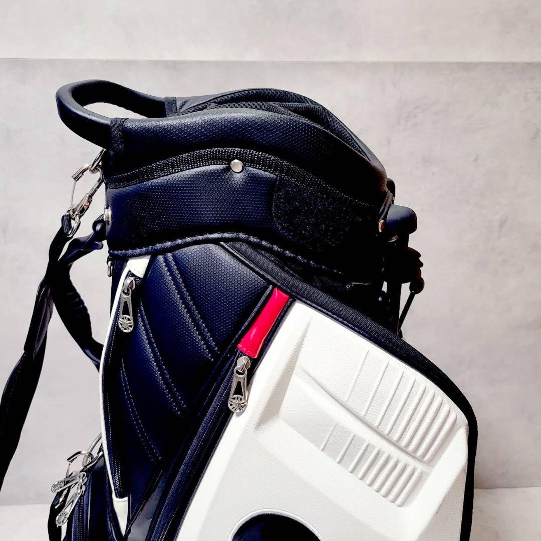 【良品】ブリヂストン プロモデル 9型 スタンド式 キャディバッグ ゴルフバッグ