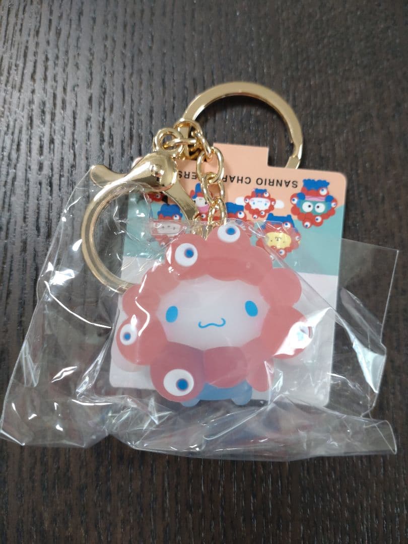 【バラ売り・組み合わせ自由】サンリオ ミャクミャク クリア キーホルダー 7種