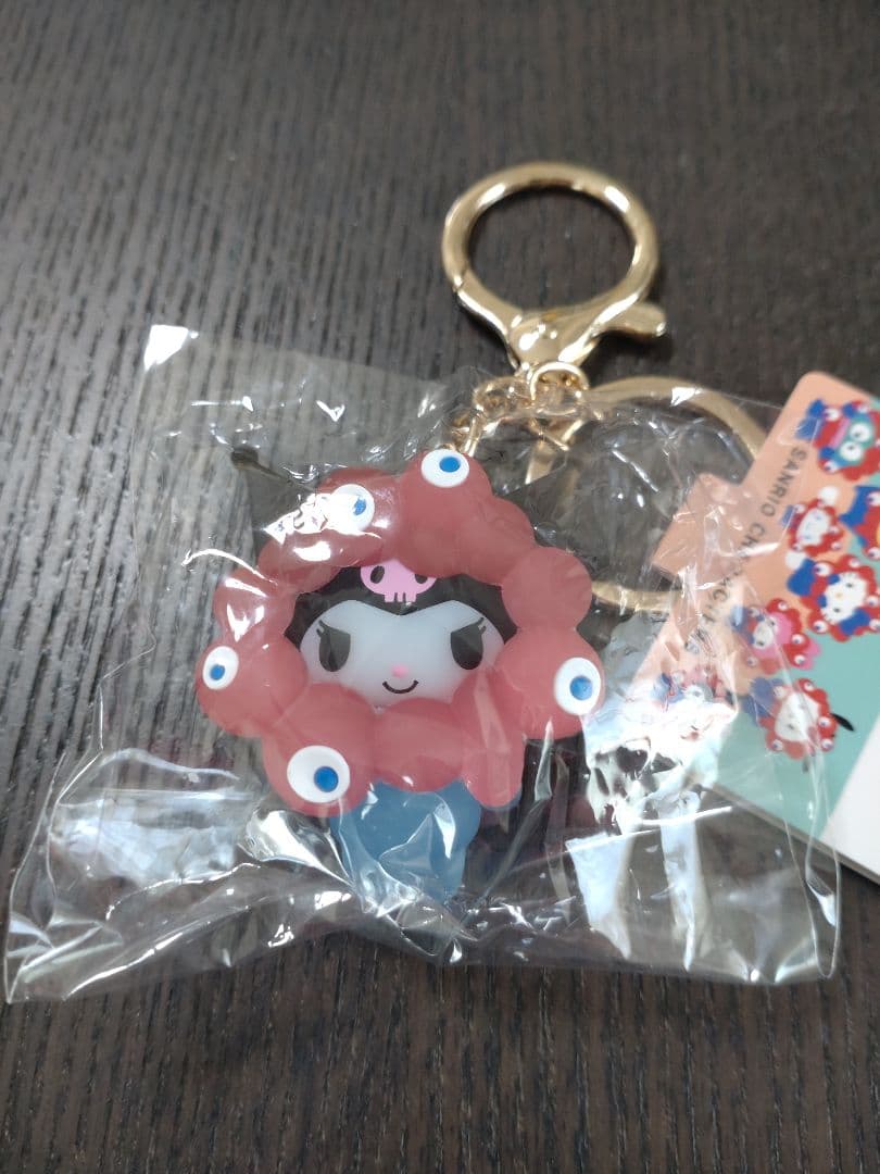 【バラ売り・組み合わせ自由】サンリオ ミャクミャク クリア キーホルダー 7種