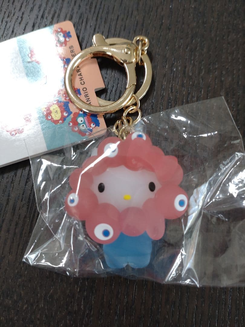 【バラ売り・組み合わせ自由】サンリオ ミャクミャク クリア キーホルダー 7種
