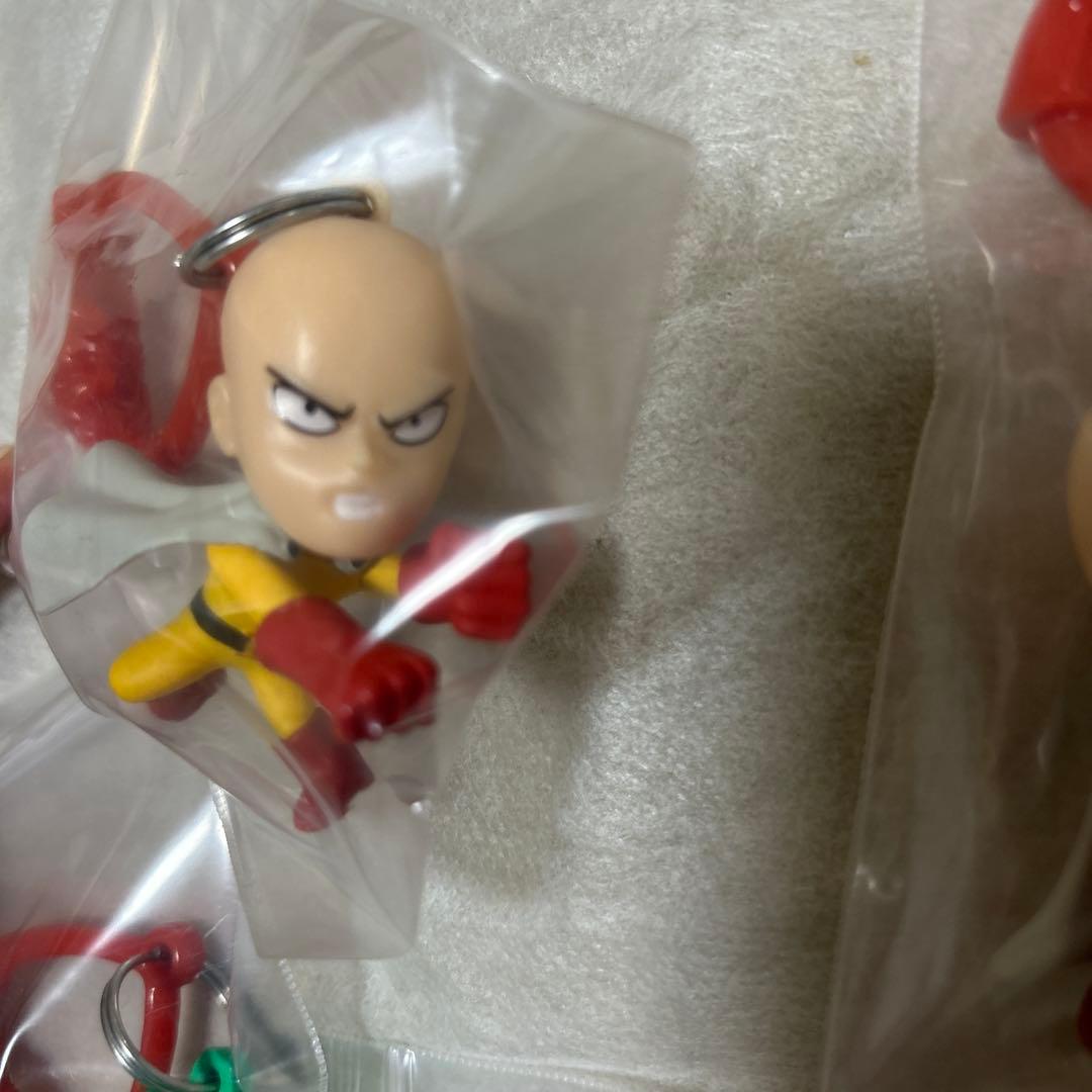 ワンパンマン バックパックハンガーフィギュアキーホルダー 北米グッズ 4個セット