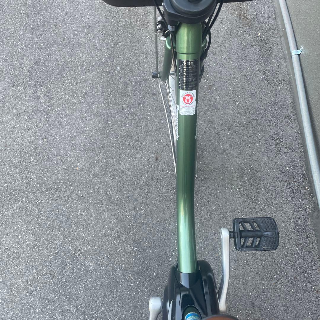 パナソニック電動アシスト自転車26インチ バッテリー16Ah グリーン