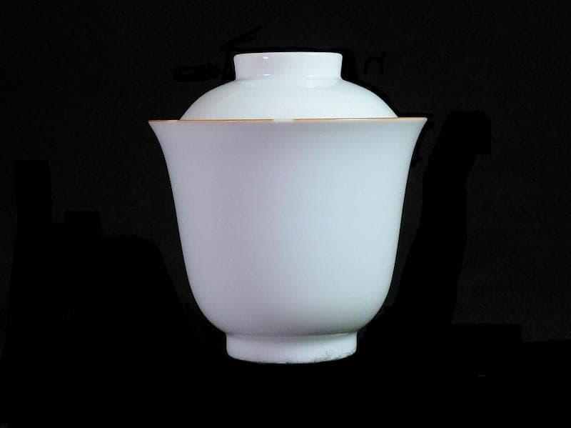 古伊万里　白磁　蓋向付　江戸中期　C358AS-fbjr