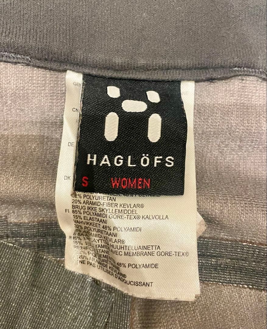 ホグロフス HAGLOFS GORE-Tex スキー スノボ パンツ Sサイズ