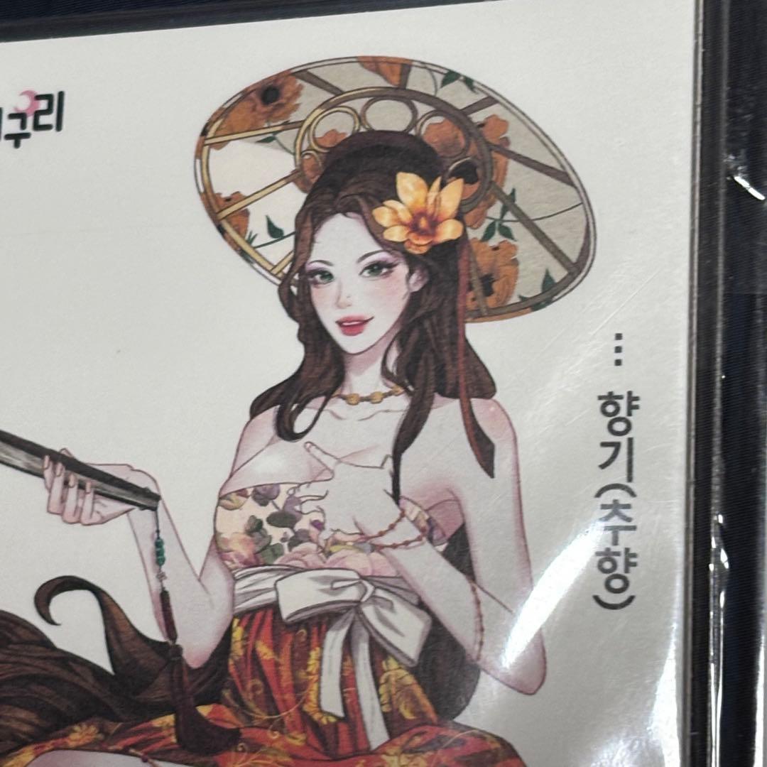 バラ売り可★【BU60海外ステッカー】黒いたぬき様　女の子　人物ステッカー