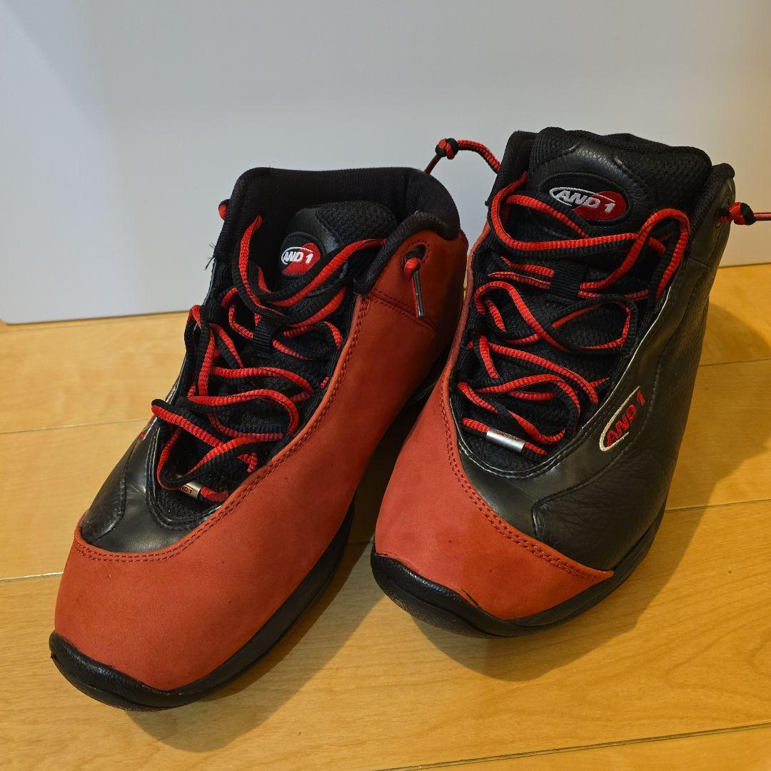 AND1　タイチミッド　赤黒　28cm