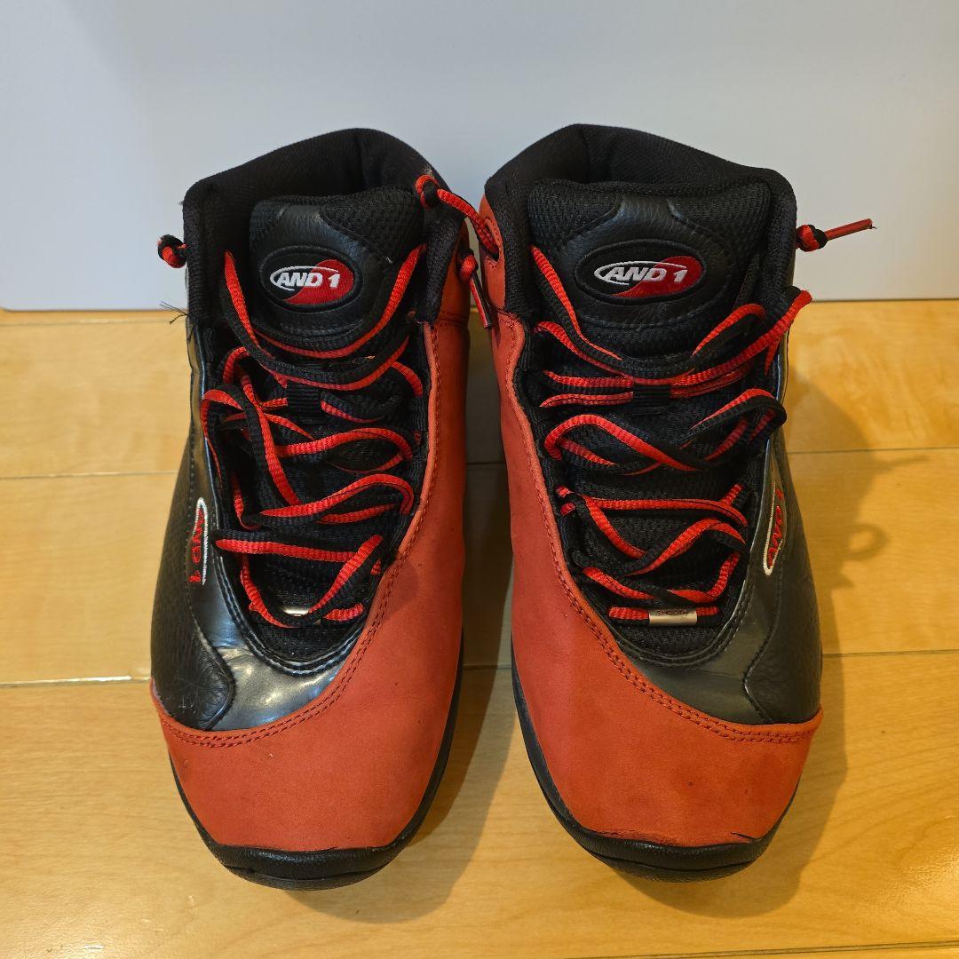 AND1　タイチミッド　赤黒　28cm
