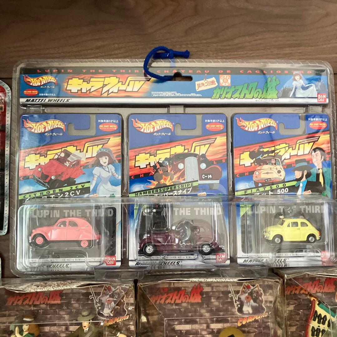 ルパン三世　カリオストロの城　キャラウィールとプライズセット　宮崎駿監督作品