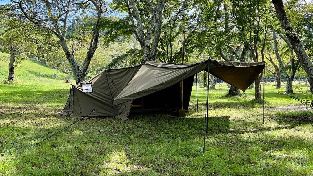 【軍幕男前テント】マギーTC ＋ エクステンションシート ＋ Gilリフレクター