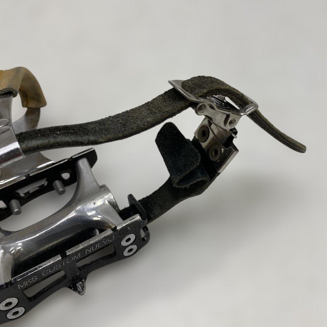 三ヶ嶋島製作所 MKS CUSTOM NUEVO ストラップ ペダル NJS