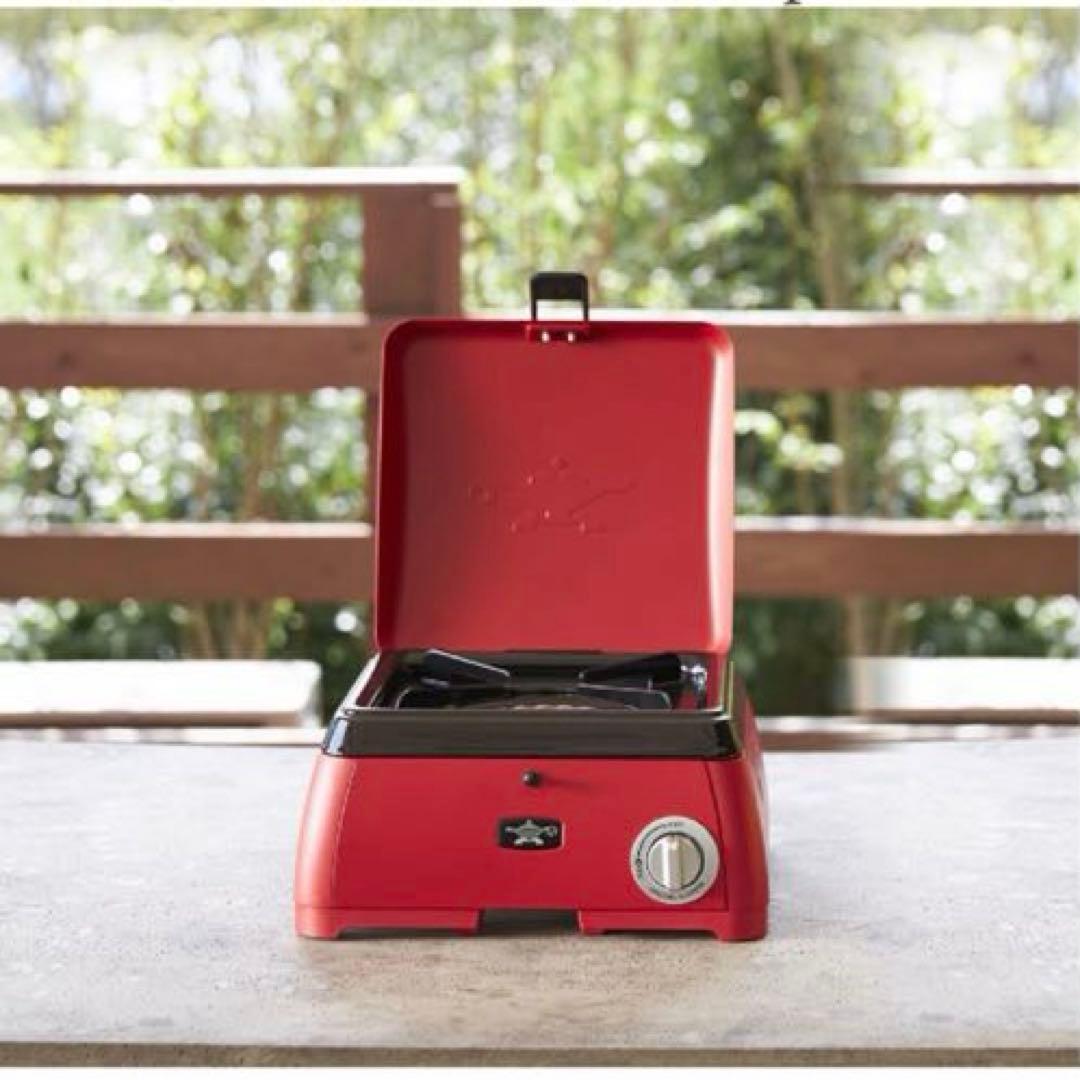 アラジン　レッド　新品未使用 アウトドアkama-do SAG-K29A コンロ