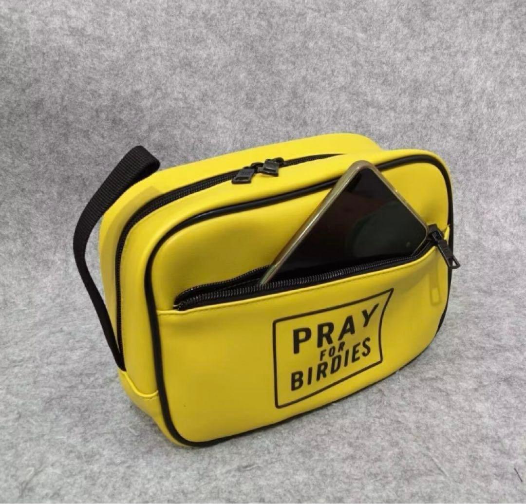 ジーフォア ゴルフ カートバッグ ハンドバック ポーチ イエロー・ブラック