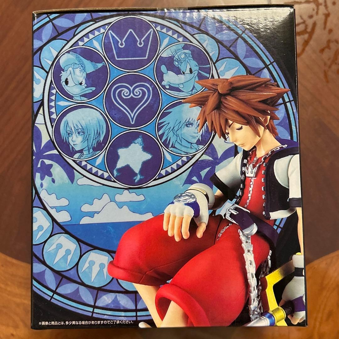 キングダムハーツ 一番くじA賞 ソラ スタチュー、タンブラー、キーホルダー