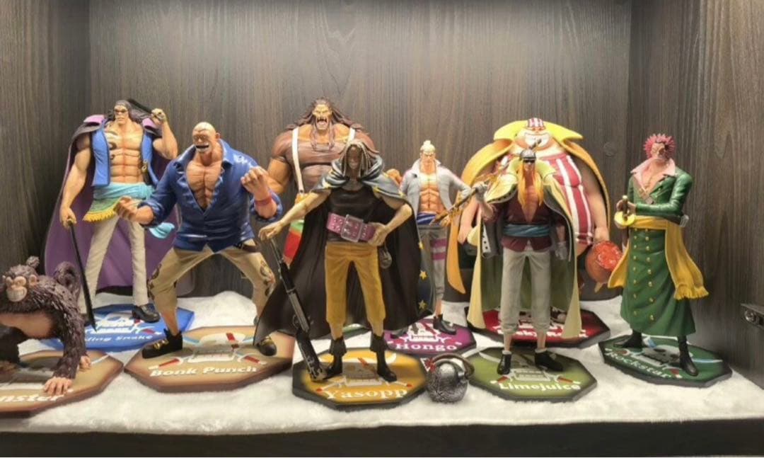 ワンピース POP 赤髪海賊団Ver2.0 RED フィギュア ガレージキット