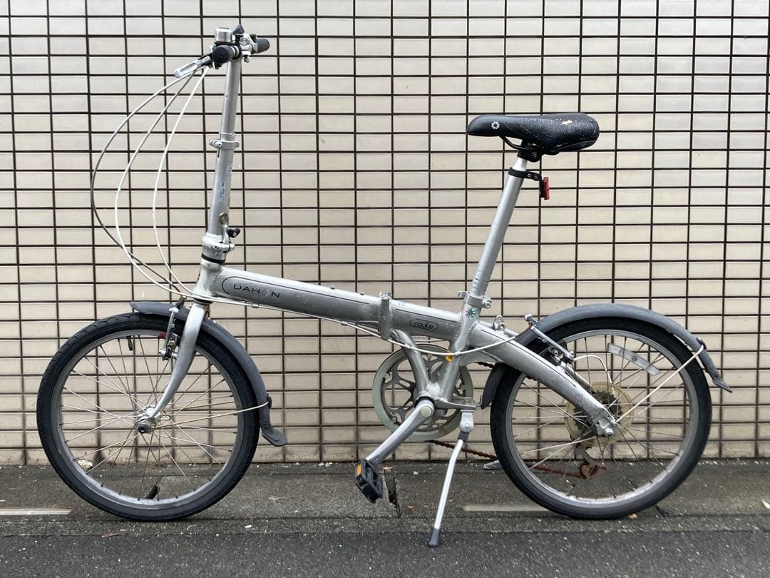 DAHON route ダホン ルート 外装6段 アルミフレーム 前後ドロヨケ付