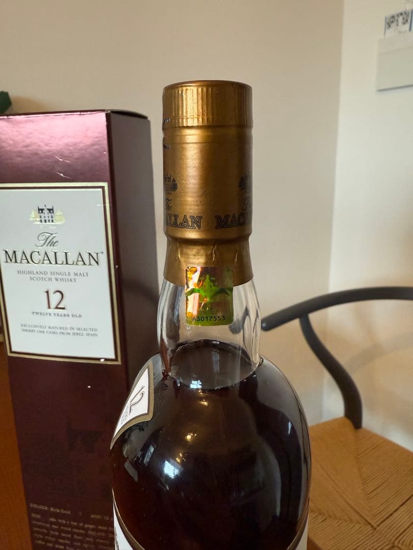 MACALLAN 12年 マッカラン 旧ボトル シングルモルトウイスキー