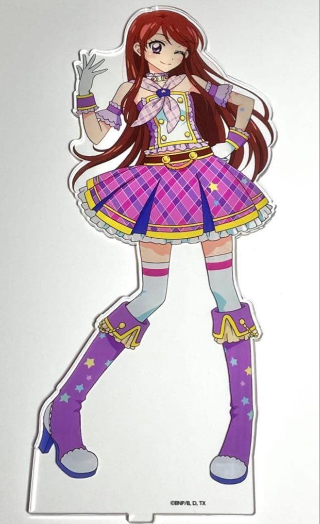 アイカツ アクリルジオラマスタンドオフィシャルショップ限定 紫吹蘭