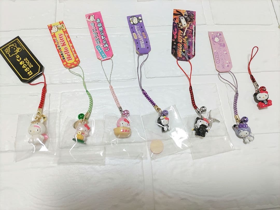 ご当地キティ チャーミーキティ 根付 ストラップ ファスナーマスコット