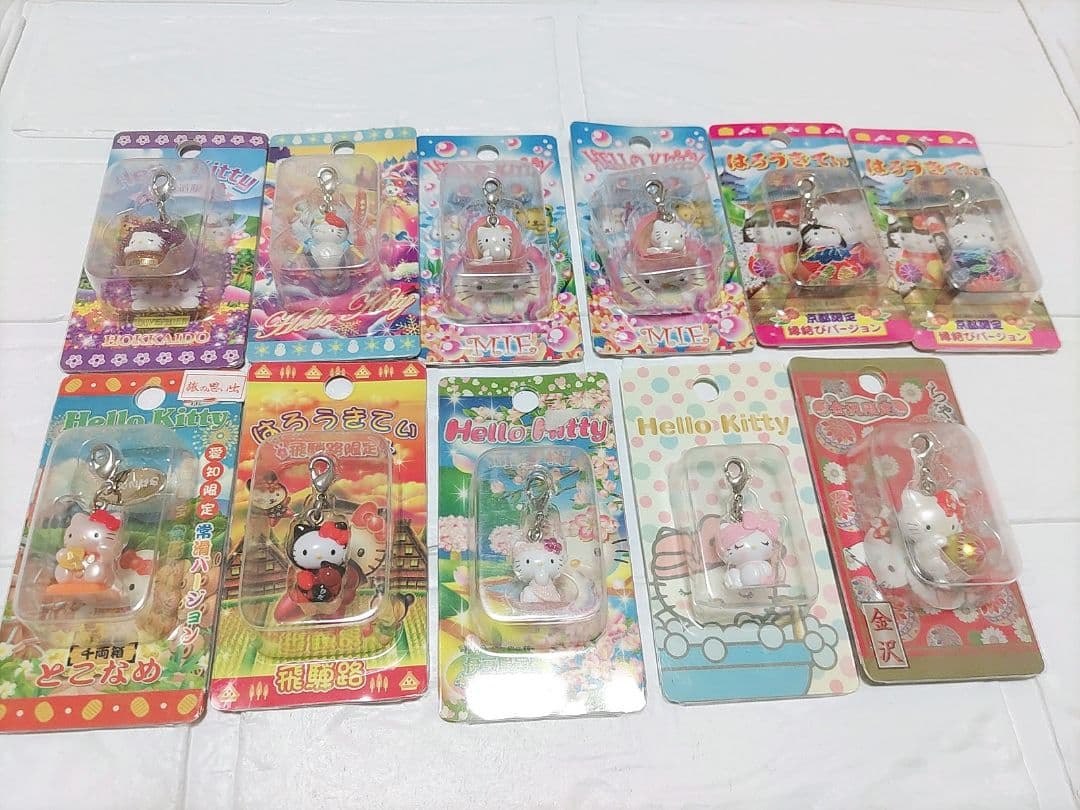 ご当地キティ チャーミーキティ 根付 ストラップ ファスナーマスコット