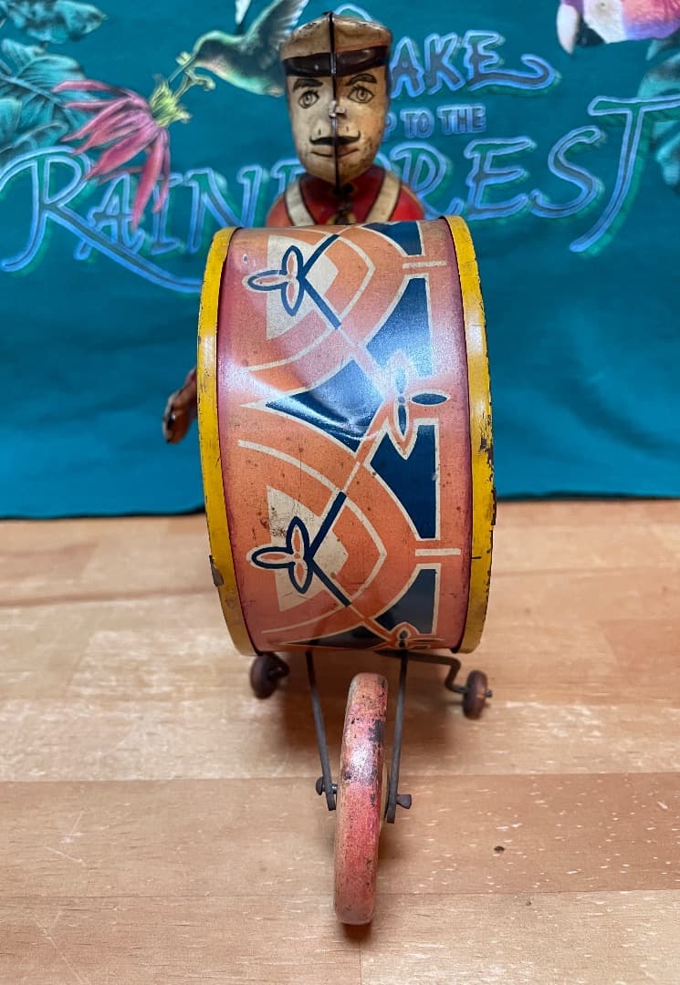 40’s アンティークトイ 「マーチング ドラマー」