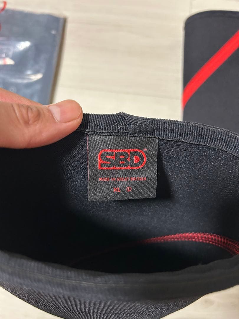 SBD パワーリフティング 二ースリーブ XLサイズ