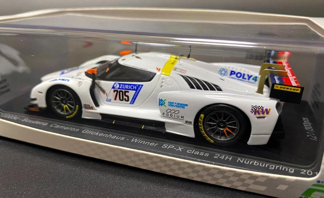 1/43 グリッケンハウス SCG003C No.705 ニュル24 2018