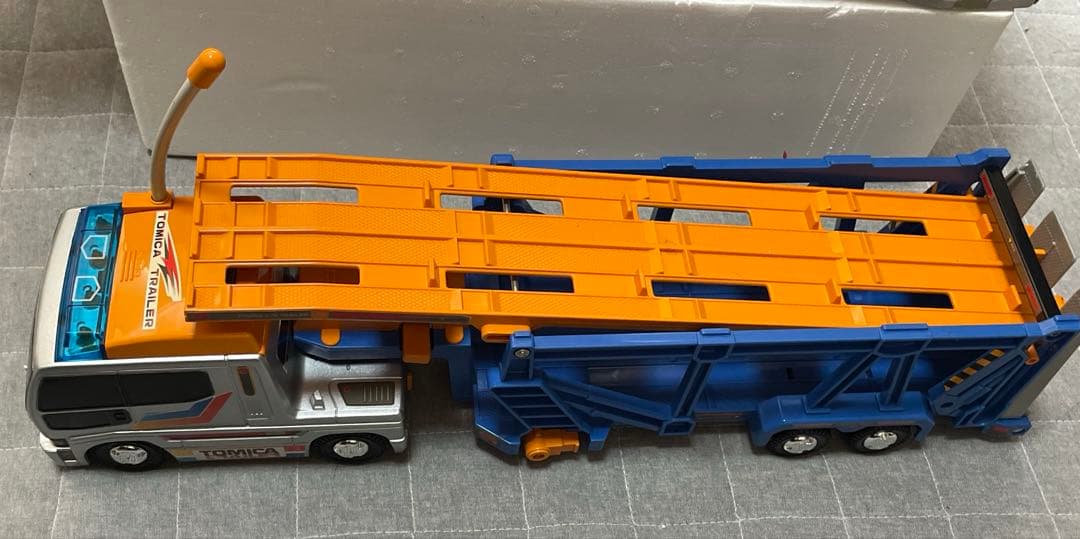 レトロトミカ　希少　 DX R/Cトミカトレーラーセット ジャンク品　車１４台