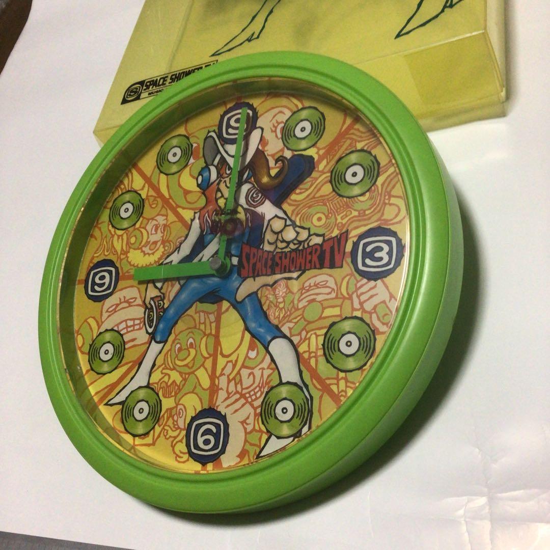 SPACE SHOWER TV キャラクター時計
