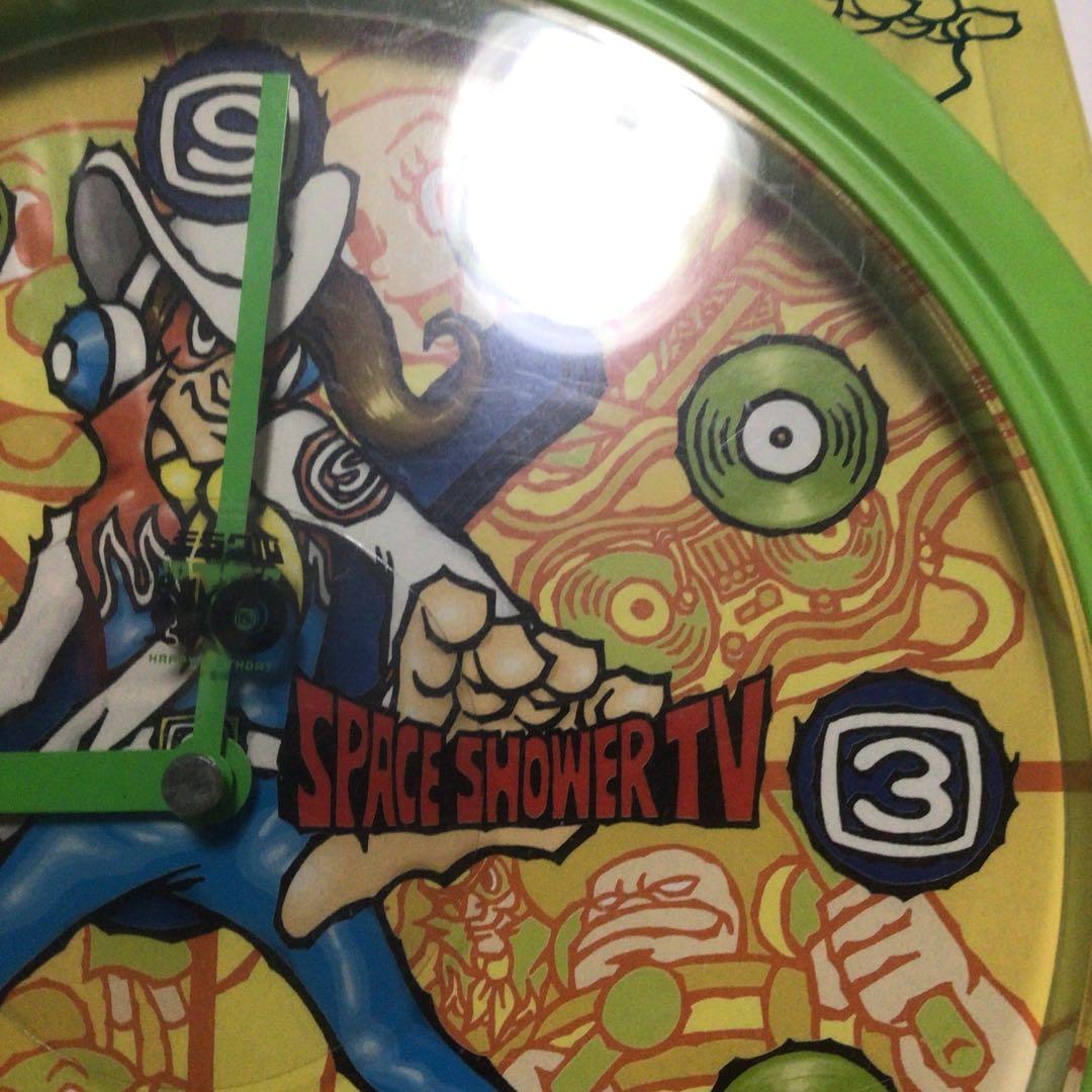 SPACE SHOWER TV キャラクター時計
