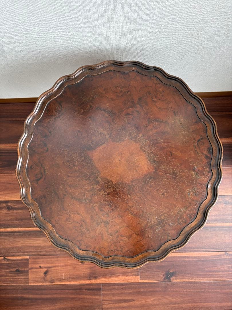 アンティーク家具　猫脚ローテーブル