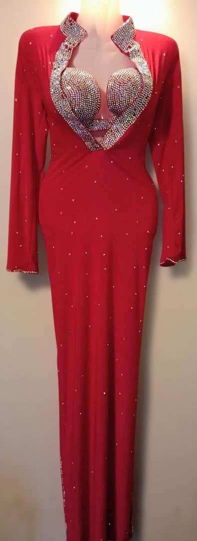 【新品】エジプト製サイーディドレス&バラディベリーダンスマゼンタピンク