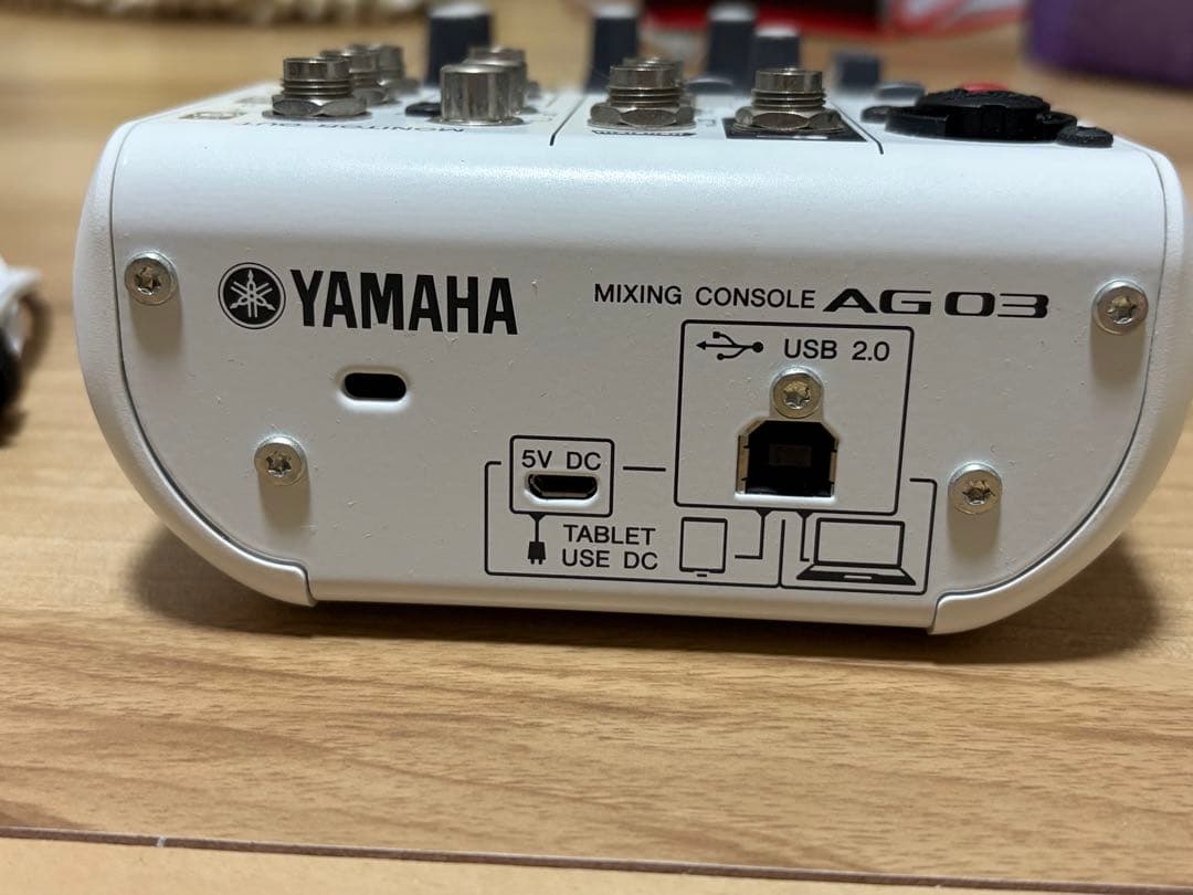 YAMAHA ウェブキャスティングミキサー オーディオインターフェース AG03