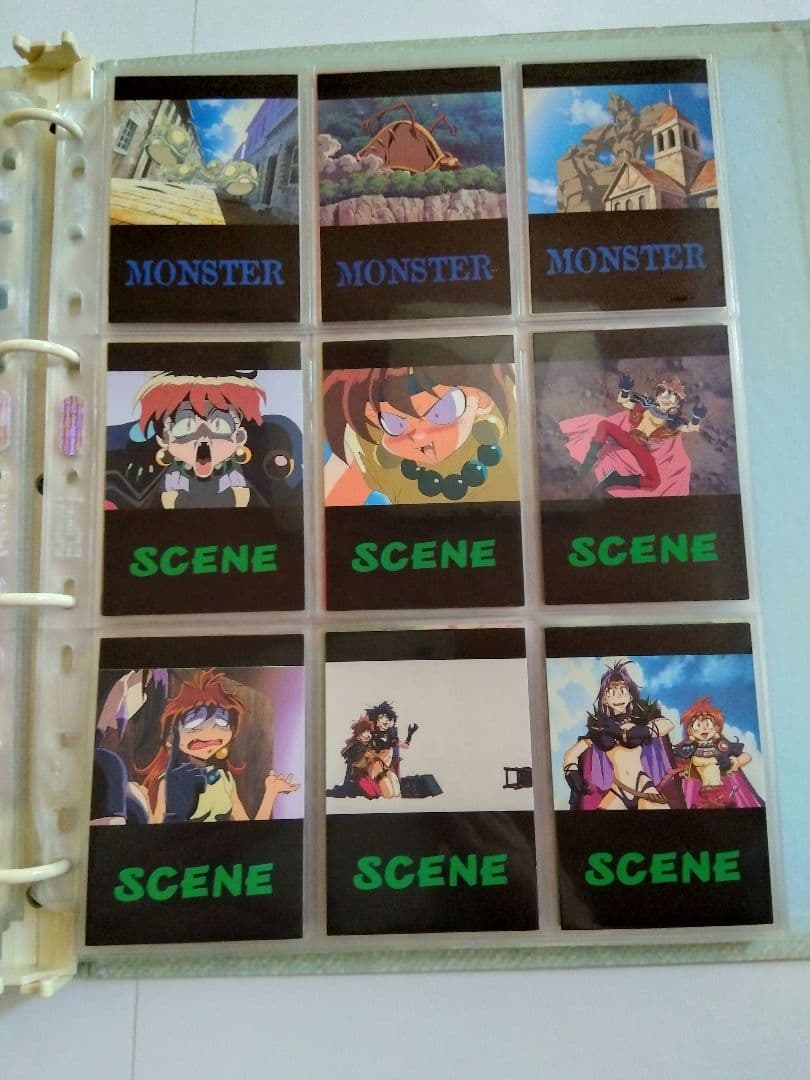 スレイヤーズ トレーディングカード むぅびぃ・すぺしゃる フルコンプ トレカ