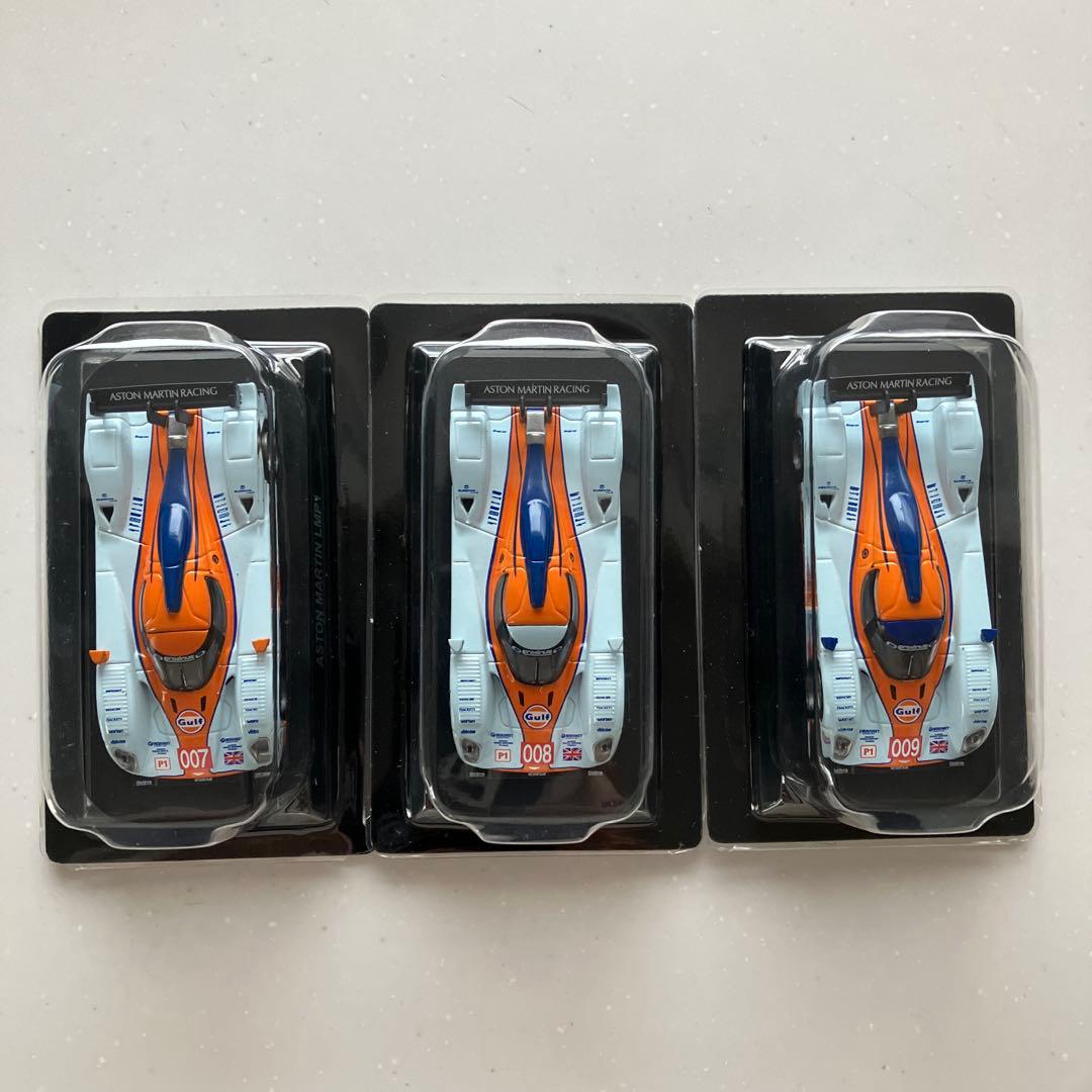 京商 1/64 アストンマーチン LMP1 ガルフ ３台セット