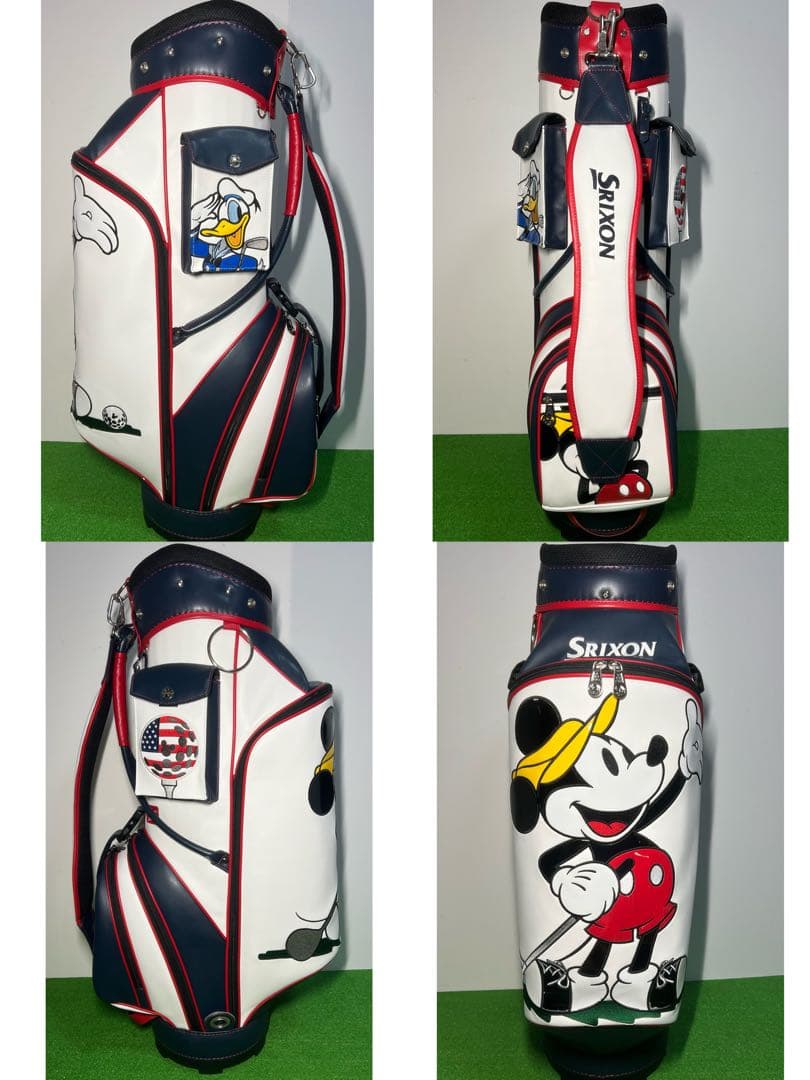 D266 SRIXON ディズニーコラボ　ミッキー　ゴルフバッグ　ゴルフ