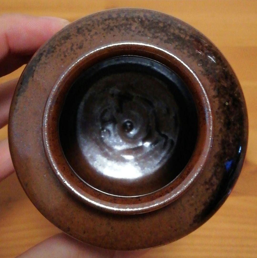 笹田有祥作　初花　肩衡　大名物　茶入　共箱　仕服付　略歴付　茶道具