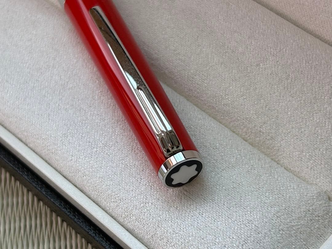 新品未使用◆モンブラン PIX ボールペン 赤 希少品　銀座伊東屋購入