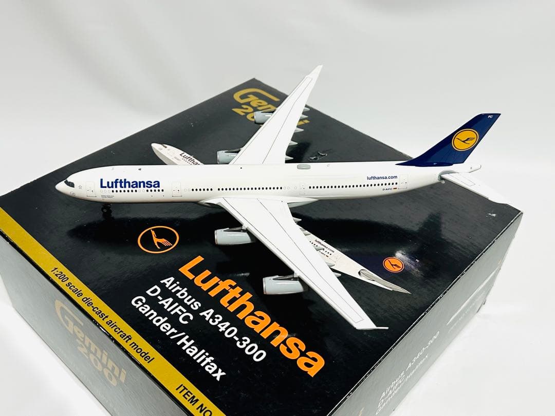 航空機・ヘリコプター Gemini 200 Lufthansa A340-300