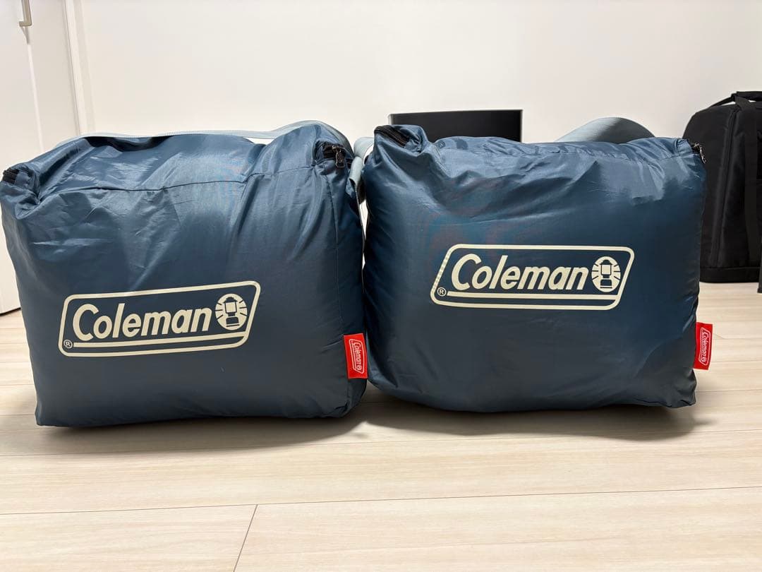 Coleman マルチレイヤースリーピングバッグ 2枚セット　ロールクリップ付き